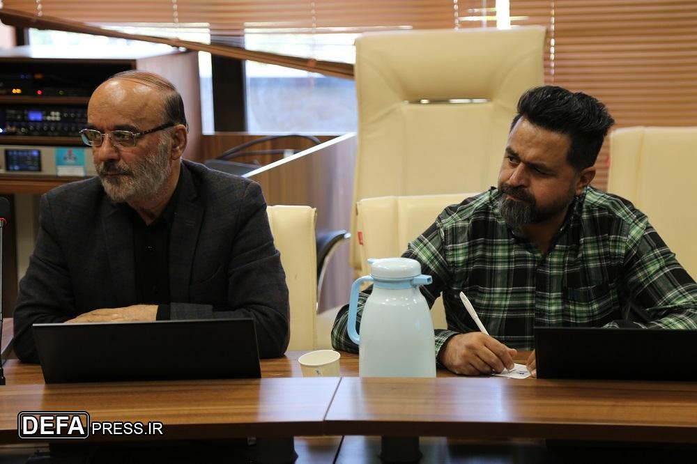 جلسه هماهنگی مراسم تشییع و تدفین جانباز سرافراز سرتیپ دوم خلبان مرحوم محمد طیبی جلسه هماهنگی مراسم تشییع و تدفین جانباز سرافراز سرتیپ دوم خلبان مرحوم محمد طیبی