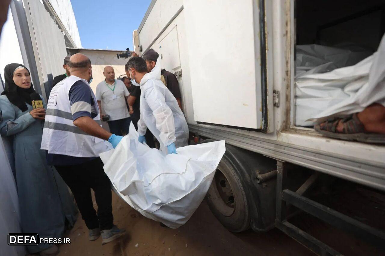 شهادت ۱۰۴ فلسطینی از شب گذشته/ شمار شهدای غزه به ۶۸ هزار و ۶۴۳ نفر رسید شهادت ۱۰۴ فلسطینی از شب گذشته/ شمار شهدای غزه به ۶۸ هزار و ۶۴۳ نفر رسید