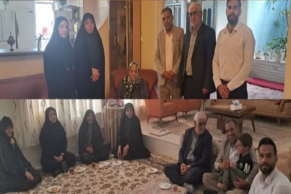 سرپرست ورزش و جوانان کرمان با خانواده شهدای ورزشکار دیدار کرد+تصاویر