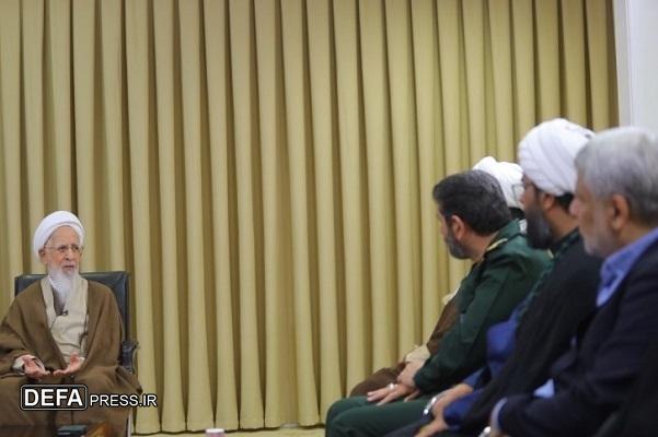 آیتالله جوادی آملی: ملت از مدیران و مسئولین، طهارت و پاکی میخواهند آیتالله جوادی آملی: ملت از مدیران و مسئولین، طهارت و پاکی میخواهند