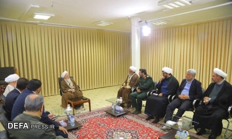 آیتالله جوادی آملی: ملت از مدیران و مسئولین، طهارت و پاکی میخواهند آیتالله جوادی آملی: ملت از مدیران و مسئولین، طهارت و پاکی میخواهند