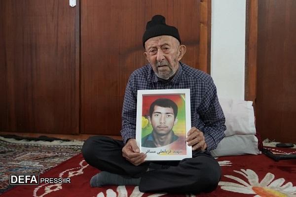 پدر شهید «مسافر» آسمانی شد پدر شهید «مسافر» آسمانی شد