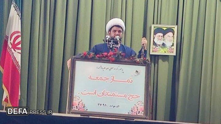 امام جمعه کازرون: اساس دشمنی آمریکا با استقلالطلبی ملت ایران است امام جمعه کازرون: اساس دشمنی آمریکا با استقلالطلبی ملت ایران است