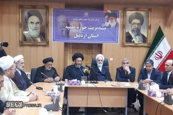 گردهمایی ائمه جمعه اردبیل با رئیس حوزه علمیه کشور در اردبیل برگزار شد