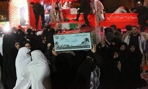 تصاویر/مردم شهیدپرور شهر ورزنه میزبان کاروان اهالی بهشت