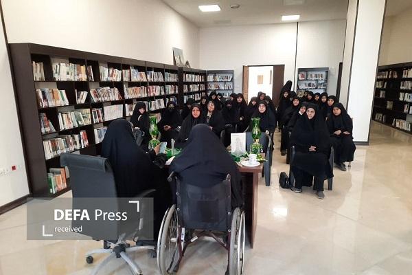 برگزاری نشست کتابخوانی «غیور تَدمُر» با موضوع شهید «جلالی نسب» در قم + تصاویر