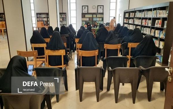 برگزاری نشست کتابخوانی «غیور تَدمُر» با موضوع شهید «جلالی نسب» در قم + تصاویر