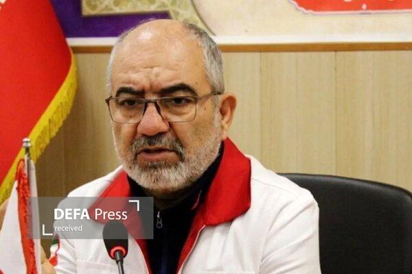 اعزام ۱۷ تیم امدادی هلال احمر برای مهار آتش‌سوزی جنگل‌های الیت