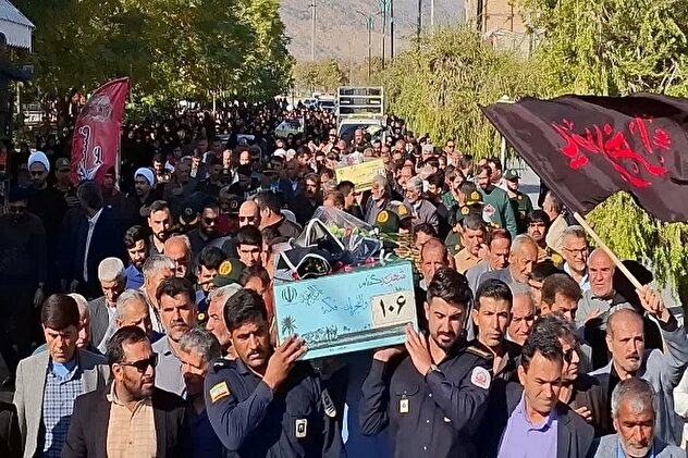 تصاویر/ میزبانی مردم شهیدپرور «باشت» از شهدای گمنام