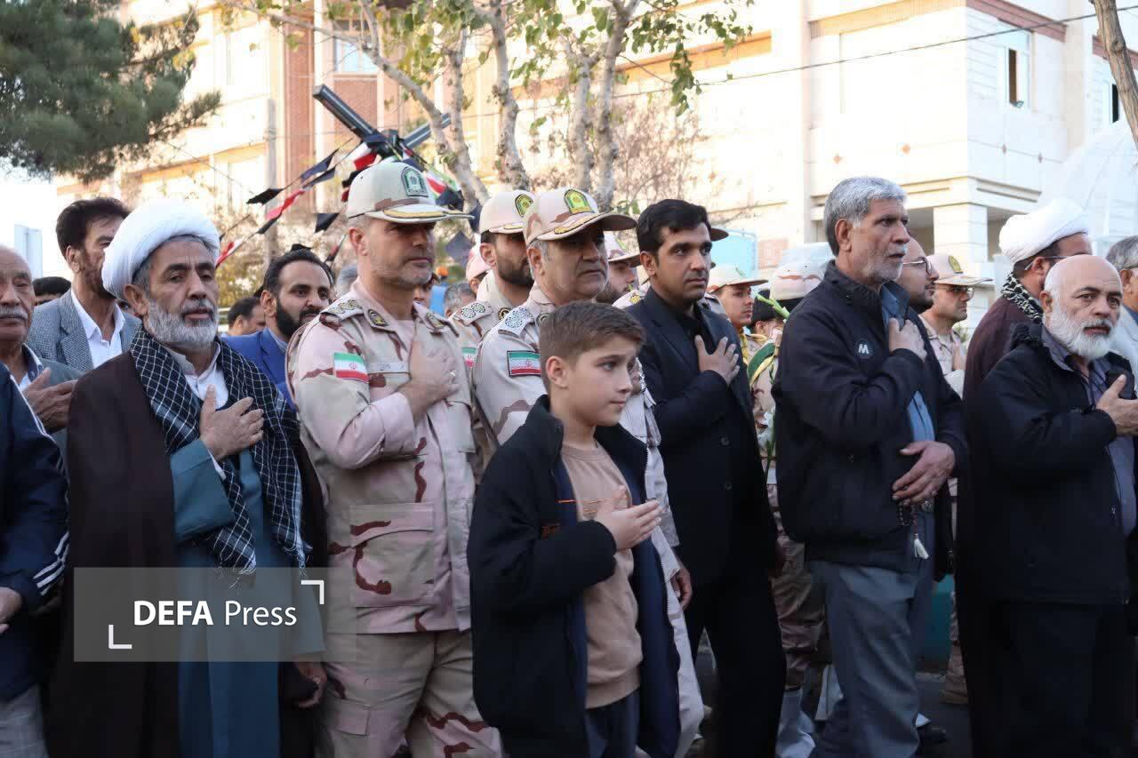 میزبانی از شهید گمنام از تایباد+ فیلم و عکس