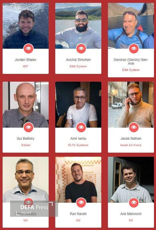 انتشار اسامی ۱۰ تروریست متخصص صنعت هوافضای «اسرائیل»