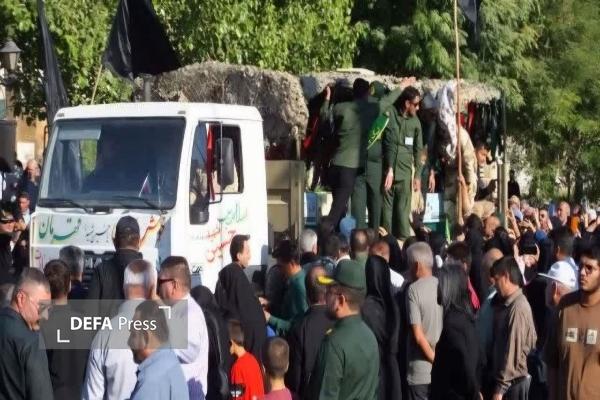 پیچیدن شمیم عطر شهدای گمنام در گچساران+ تصاویر