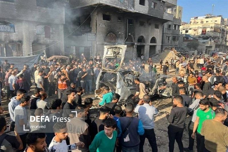 شهادت ۵ شهروند فلسطینی در حمله اسرائیل به یک خودرو در شهر غزه