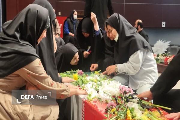 دانشگاه فرهنگیان قزوین در فضای فاطمی میزبان پیکر مطهر شهید گمنام شد دانشگاه فرهنگیان قزوین در فضای فاطمی میزبان پیکر مطهر شهید گمنام شد