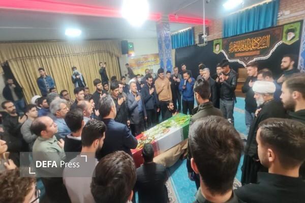 دانشگاه فرهنگیان قزوین در فضای فاطمی میزبان پیکر مطهر شهید گمنام شد دانشگاه فرهنگیان قزوین در فضای فاطمی میزبان پیکر مطهر شهید گمنام شد