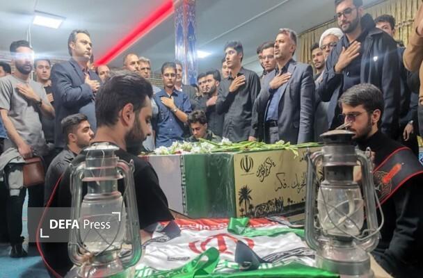 دانشگاه فرهنگیان قزوین در فضای فاطمی میزبان پیکر مطهر شهید گمنام شد دانشگاه فرهنگیان قزوین در فضای فاطمی میزبان پیکر مطهر شهید گمنام شد