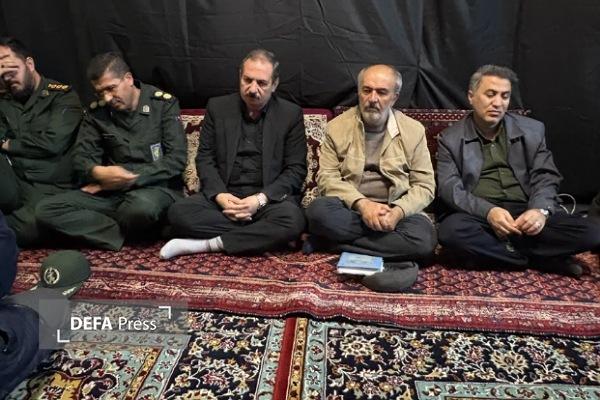 شهر صالح‌آباد با حضور شهید گمنام غرق در عطر شهادت شد + تصاویر