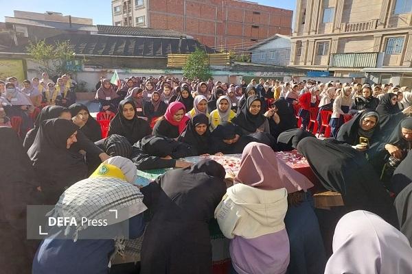 وداع دانش آموزان مدارس مازندران با پیکر مطهر شهدای گمنام+ تصایر وداع دانش آموزان مدارس مازندران با پیکر مطهر شهدای گمنام+ تصایر