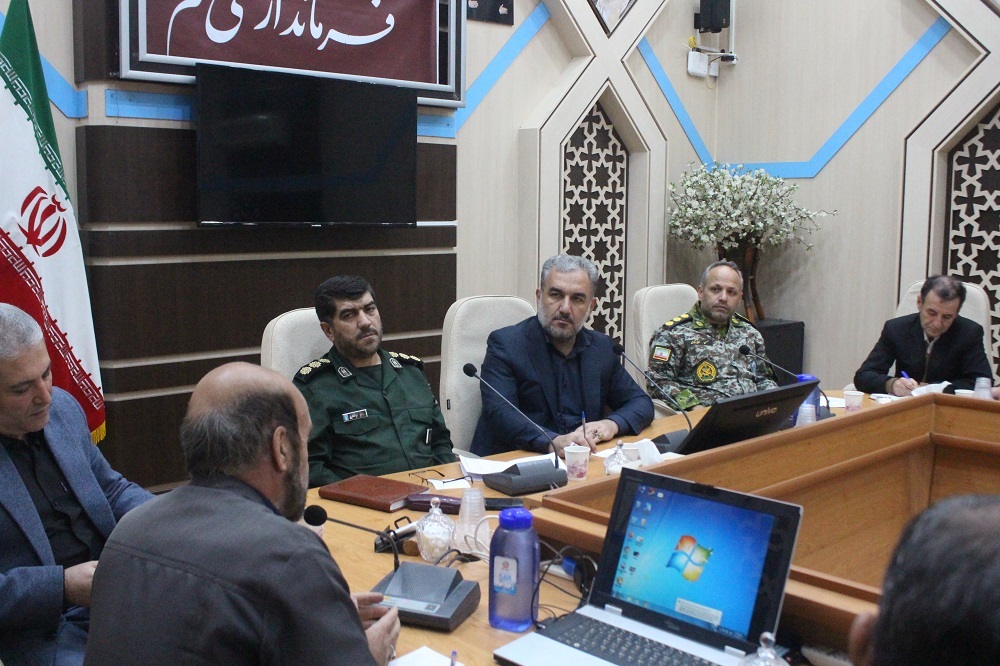 تصاویر/ نشست شورای هماهنگی تشییع و تدفین شهدای گمنام در فرمانداری قم