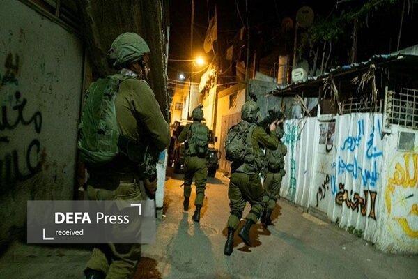 یورش نظامیان صهیونیست به مناطقی از کرانه باختری و قدس