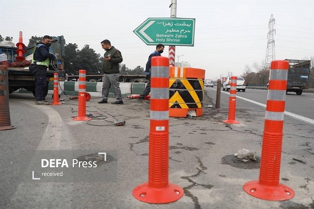سرهنگ زینی وند: ۱۸۹ نقطه حادثه‌خیز در تهران مرتفع شد