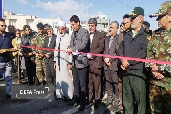 پروژه تقاطع غیرهمسطح تکیه و چمن شهر سنندج افتتاح شد