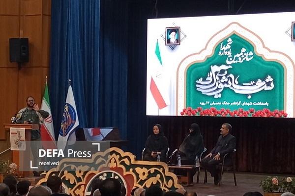 یادواره شهدای شب عاشورایی با حضور سردار نقدی برگزار شد 