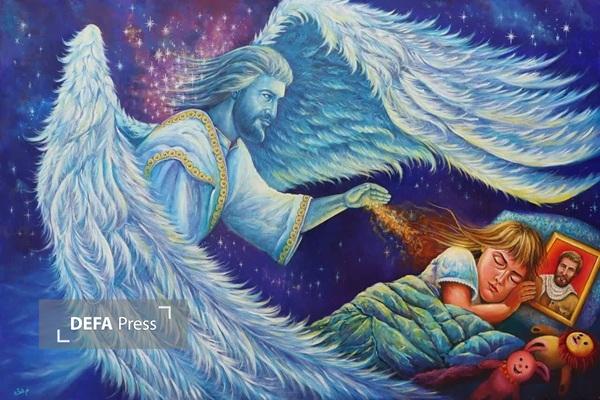 نقاشی‌هایم را با وضو می‌کِشم