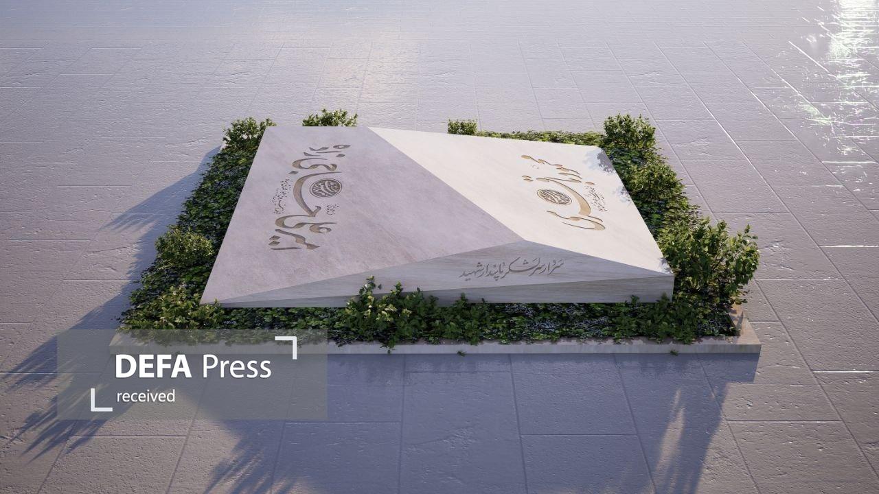 سنگ مزاری مشترک برای شهیدان حاجی‌زاده و محمود باقری