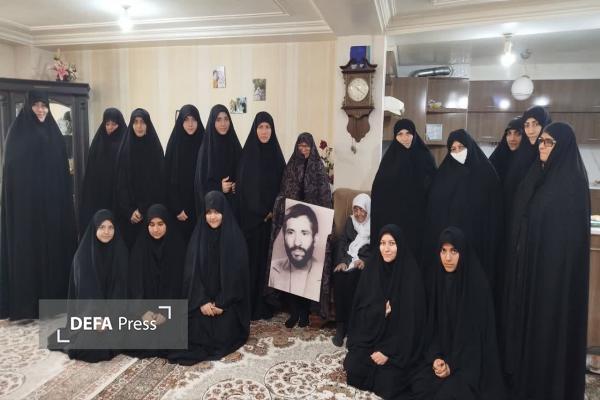 دیدار و تجدید عهد دانشجویان خراسان شمالی با خانواده جانباز و شهید دفاع مقدس