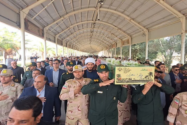 پایانه مرزی خسروی آرامگاه ابدی یک شهید گمنام شد