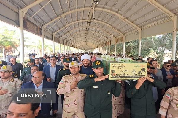 پایانه مرزی خسروی آرامگاه ابدی یک شهید گمنام شد پایانه مرزی خسروی آرامگاه ابدی یک شهید گمنام شد