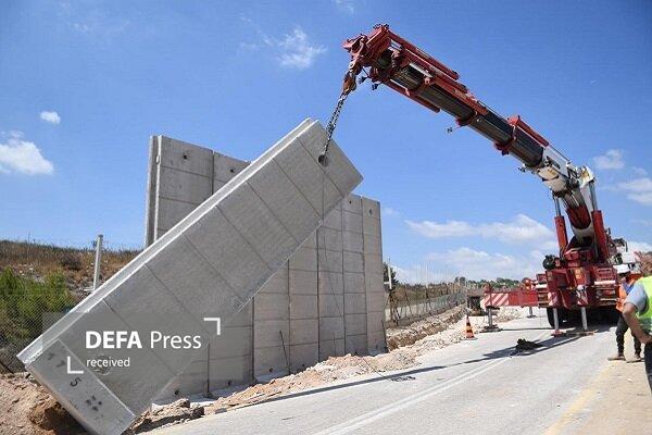 رژیم صهیونیستی به دنبال احداث یک دیوار حائل دیگر رژیم صهیونیستی به دنبال احداث یک دیوار حائل دیگر