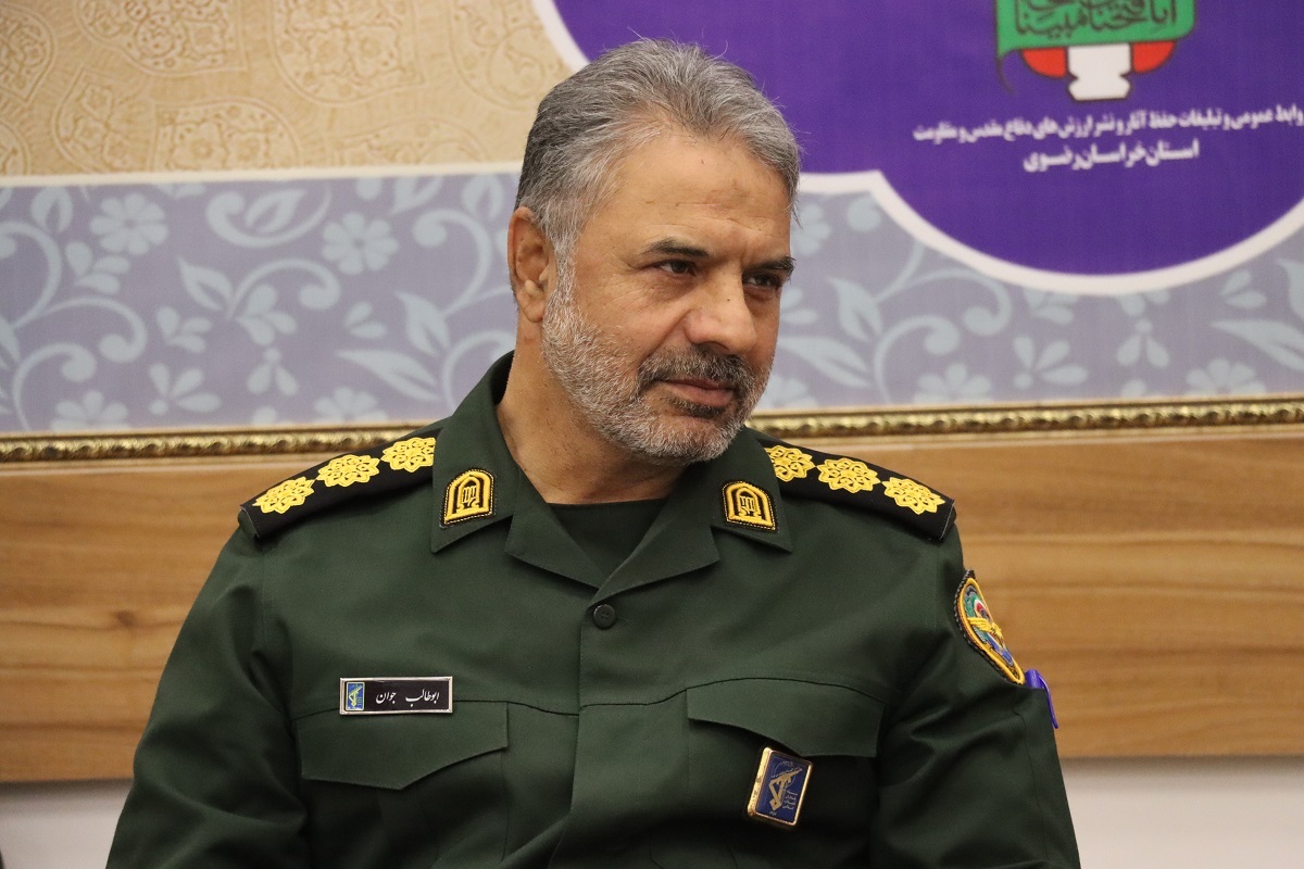 سرهنگ جوان: تداوم راه شهیدان پیش‌شرط عاقبت‌بخیری است