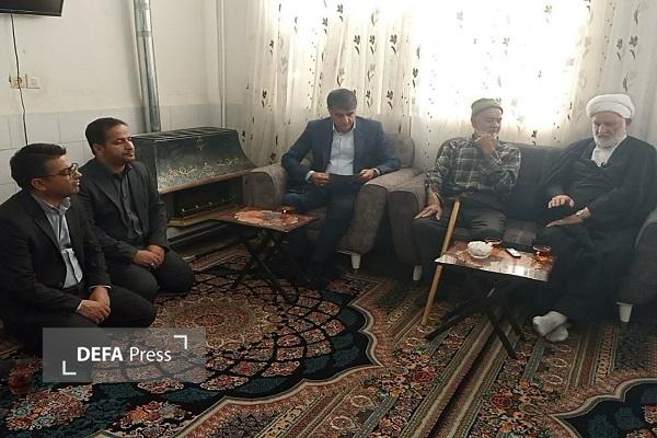دادستان انتظامی قضات کشور با خانواده شهید بافقی دیدار کرد دادستان انتظامی قضات کشور با خانواده شهید بافقی دیدار کرد