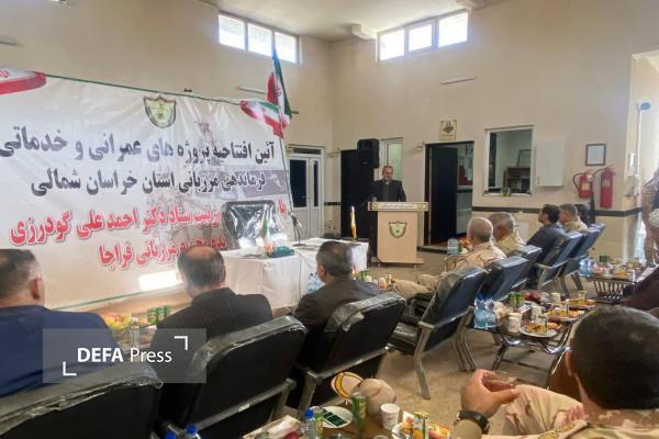 اجرای پروژه برق‌رسانی به پاسگاه گیفان به یاد شهید مرزبانی