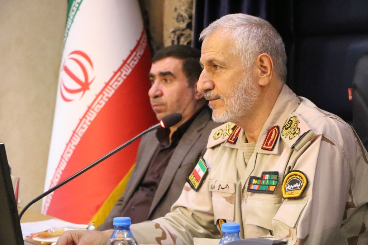 سردار گودرزی: امنیت مرز‌ها خط قرمز مرزبانی است/ مرزنشینان، مرزداران واقعی هستند