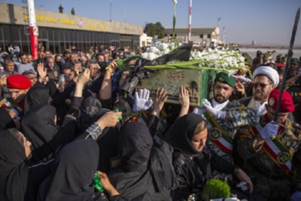 فیلم/ مراسم استقبال از شهید «نورمراد رضایی » در کرمانشاه