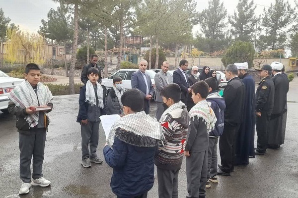 اعزام دانش‌آموزان جغتایی به اردوی راهیان نور                       