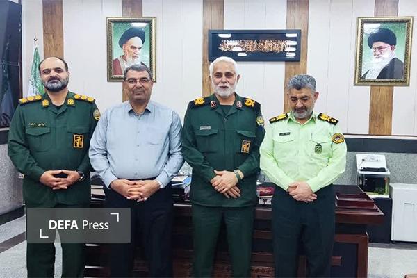 سردار کارگر ارتقا درجه فرماندهی انتظامی خوزستان را تبریک گفت سردار کارگر ارتقا درجه فرماندهی انتظامی خوزستان را تبریک گفت