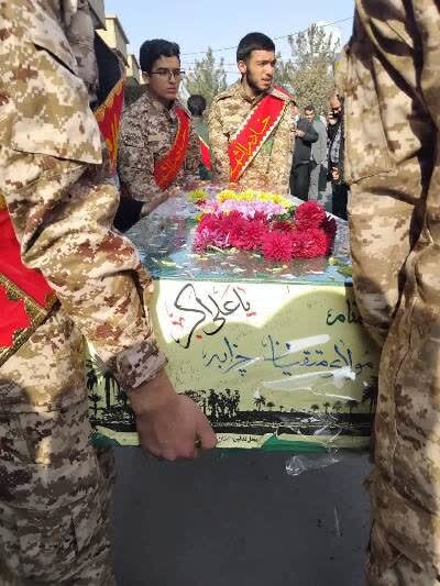 تصاویر| تشییع باشکوه پیکر شهید گمنام در گرمسار