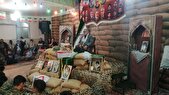 چهاردهمین یادواره شهدای روستای مومن آباد قم برگزار شد