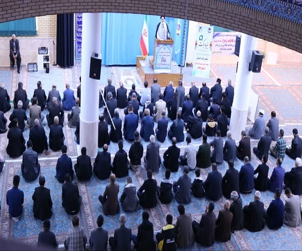 تصاویر/برگزاری نماز جمعه در شهرستان ایوان