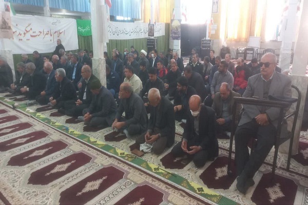 تصاویر/آیین عبادی سیاسی نماز جمعه در  شهرستان بدره