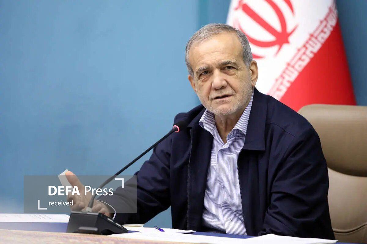 دستور پزشکیان برای بهره‌برداری رسمی از طرح انتقال آب دریا به فلات مرکزی