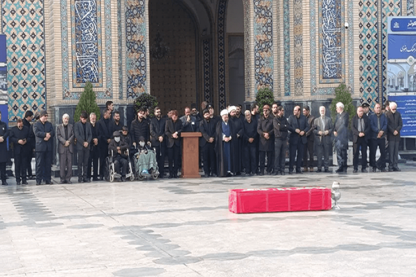 تشییع پیکر فرزند معاون رئیس‌جمهور در حرم رضوی