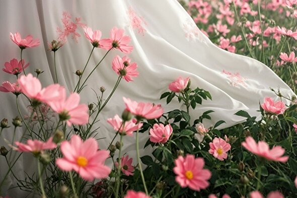 طرح/ زن، گل خانه است