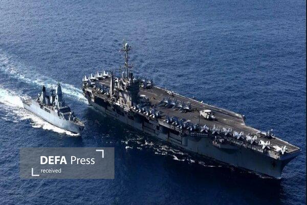 خسارت ۱۰۰ میلیون دلاری یمن به ناو معروف آمریکا خسارت ۱۰۰ میلیون دلاری یمن به ناو معروف آمریکا