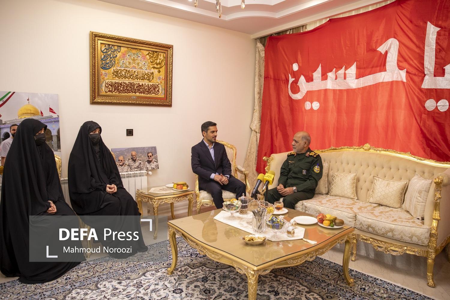 روایت سرلشکر عبداللهی از آخرین دیدار با شهید ربانی/ نگرانی برای تهدیدات دشمن وجود ندارد