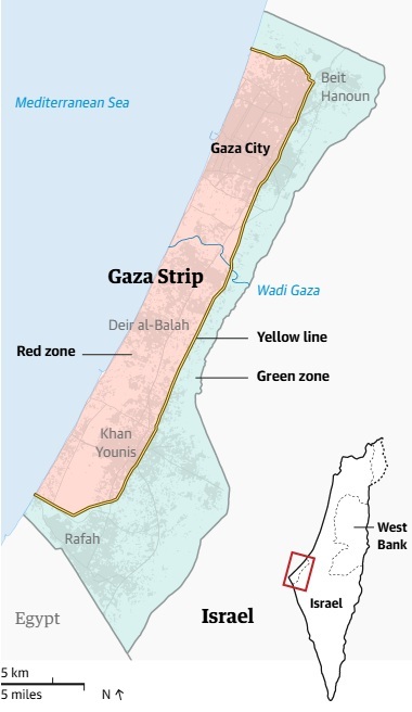 عالی‌ترین مقام نظامی «اسرائیل» سرگرم زمین‌خواری در غزه